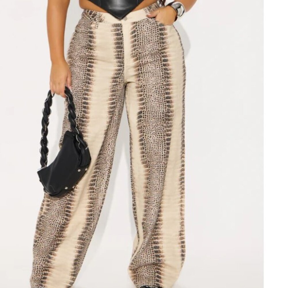Snakeskin Jeans - 18